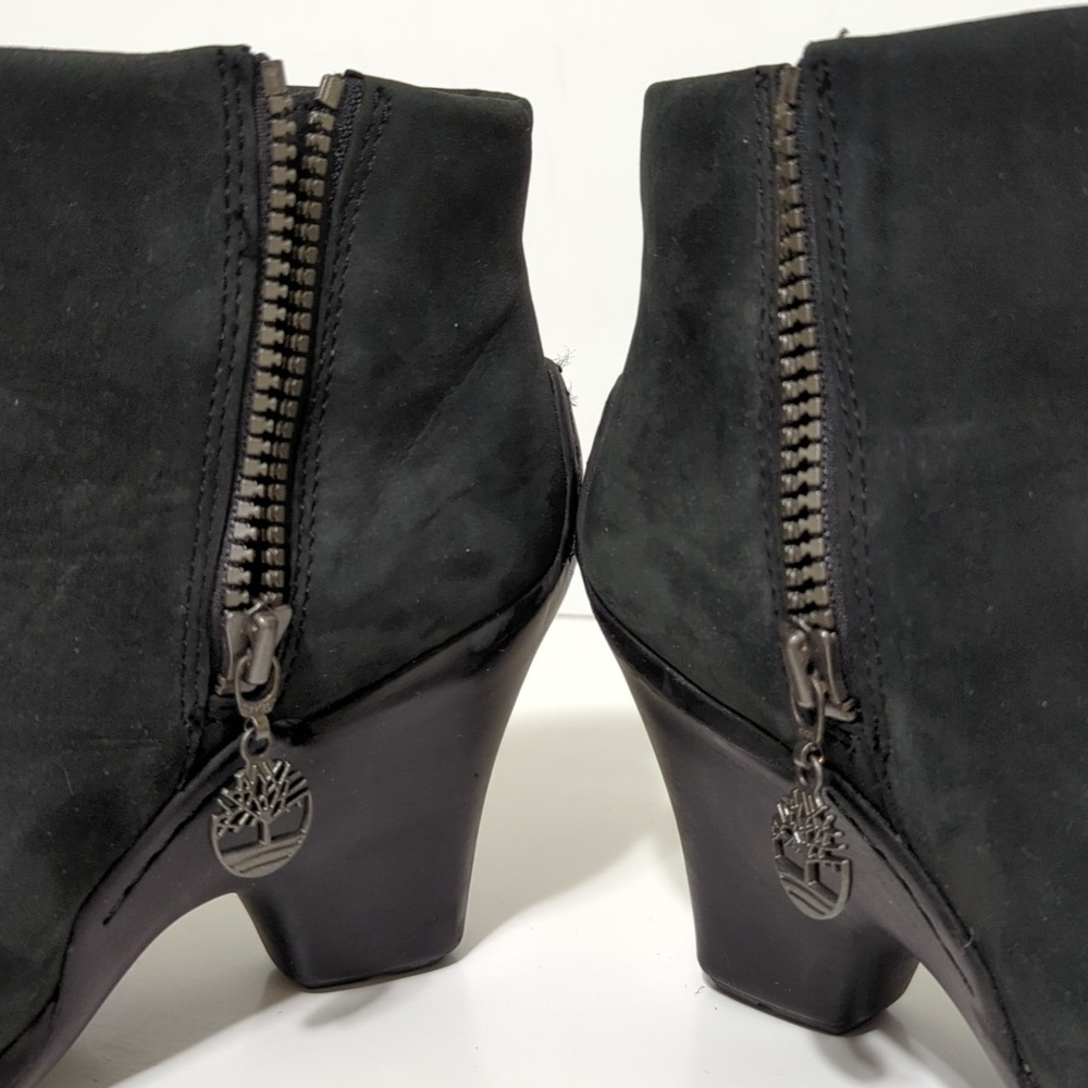 Timberland Baychester leather ankle booties woman's size 6.5M - Picture 14 of 16